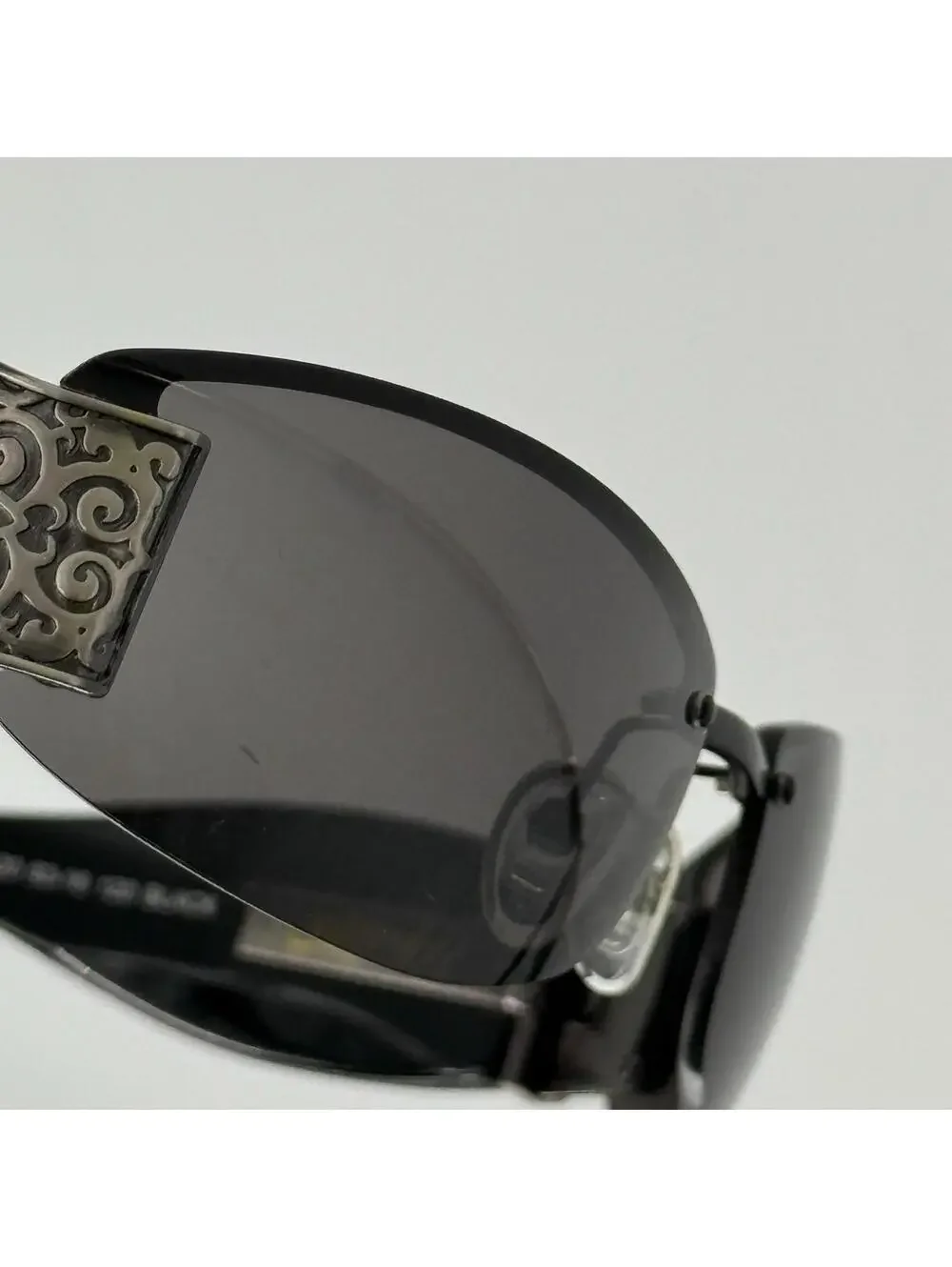 Vintage Ed Hardy Sunglasses Skull Rose Butterfly Tattoo Vintage Y2K With Case